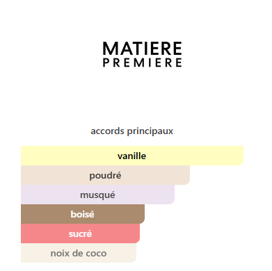 Vanilla Powder - Matière Premiere